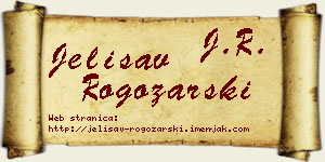 Jelisav Rogožarski vizit kartica